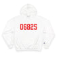 06825 Fairfield Connecticut Zip Code Champion Hoodie Sweatshirt