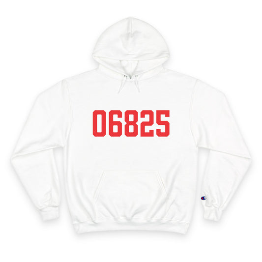 06825 Fairfield Connecticut Zip Code Champion Hoodie Sweatshirt