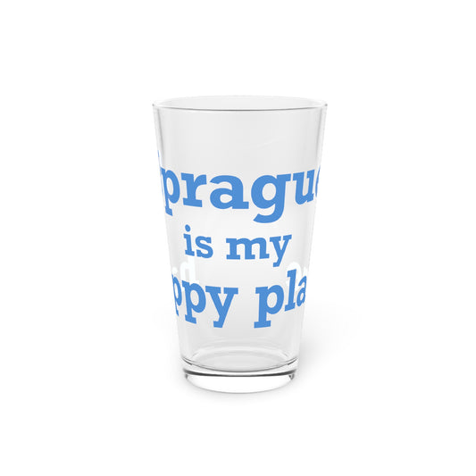 Sprague is My Happy Place Pint Glass, 16oz