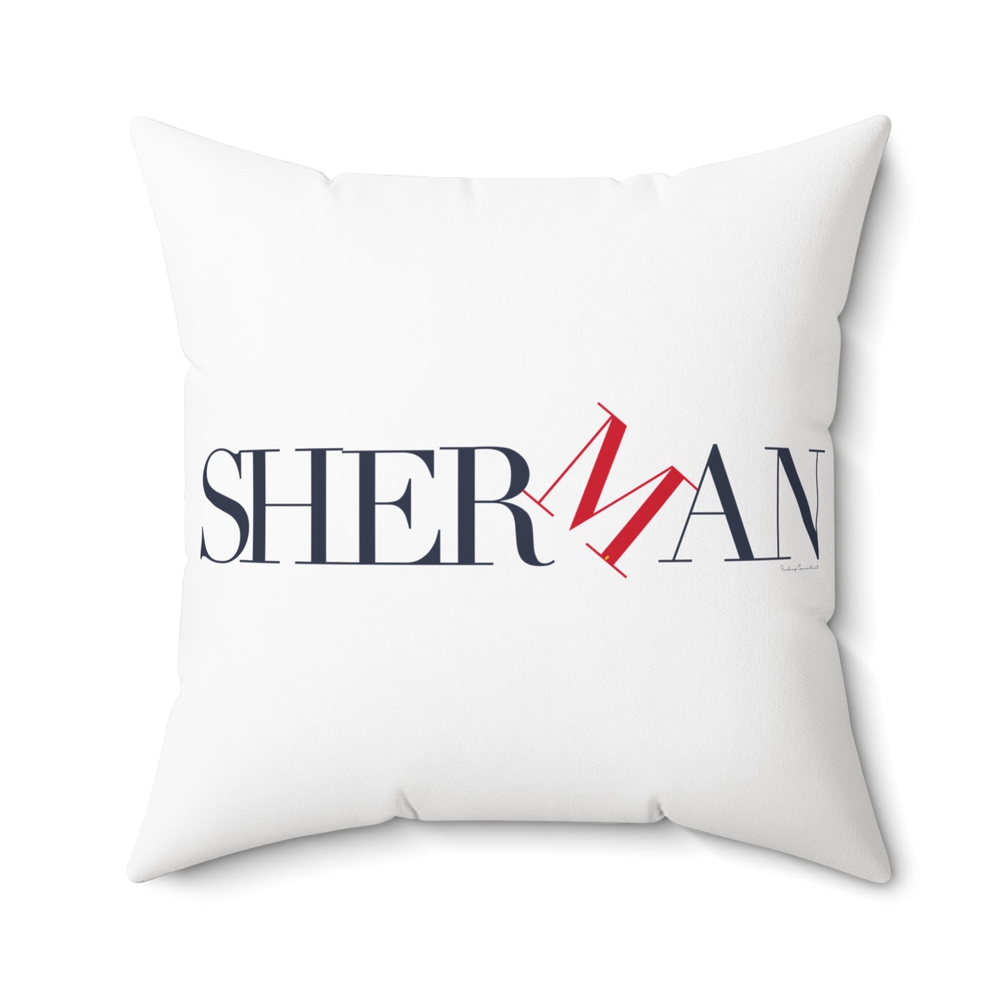 41 Tilt Sherman Spun Polyester Square Pillow