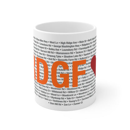 Ridgefield Love Mug 11oz
