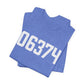 06374 Plainfield CT Zip Code Unisex Jersey Short Sleeve T-Shirt