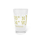 Trumbull Coordinates Pint Glass, 16oz