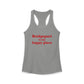 Bridgeport Is My Happy Place  Women's Ideal Racerback Tank Top