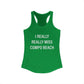 I Really Really Miss Compo Beach Women's Ideal Racerback Tank Top