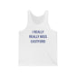 I Really Really Miss Eastford Unisex Jersey Tank Top