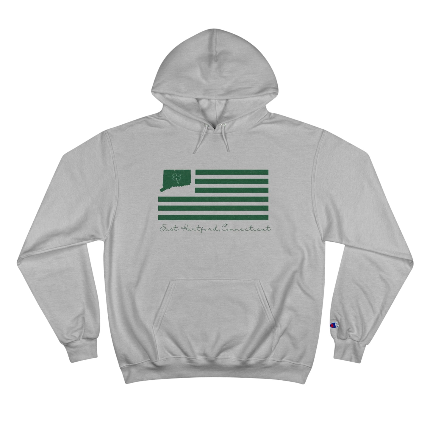 East Hartford Connecticut St Patrick’s Day Flag Champion Hoodie