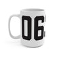 06340 Groton Connecticut Zip Code Mug 15oz