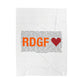 Ridgefield Love Velveteen Plush Blanket
