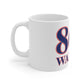 Warren Red, White & Blue Mug 11oz