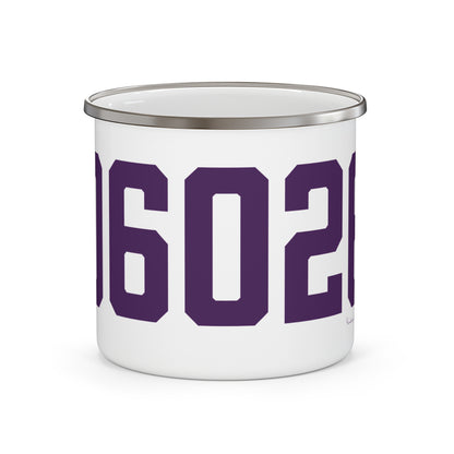 06026 East Granby Connecticut Zip Code Enamel Camping Mug