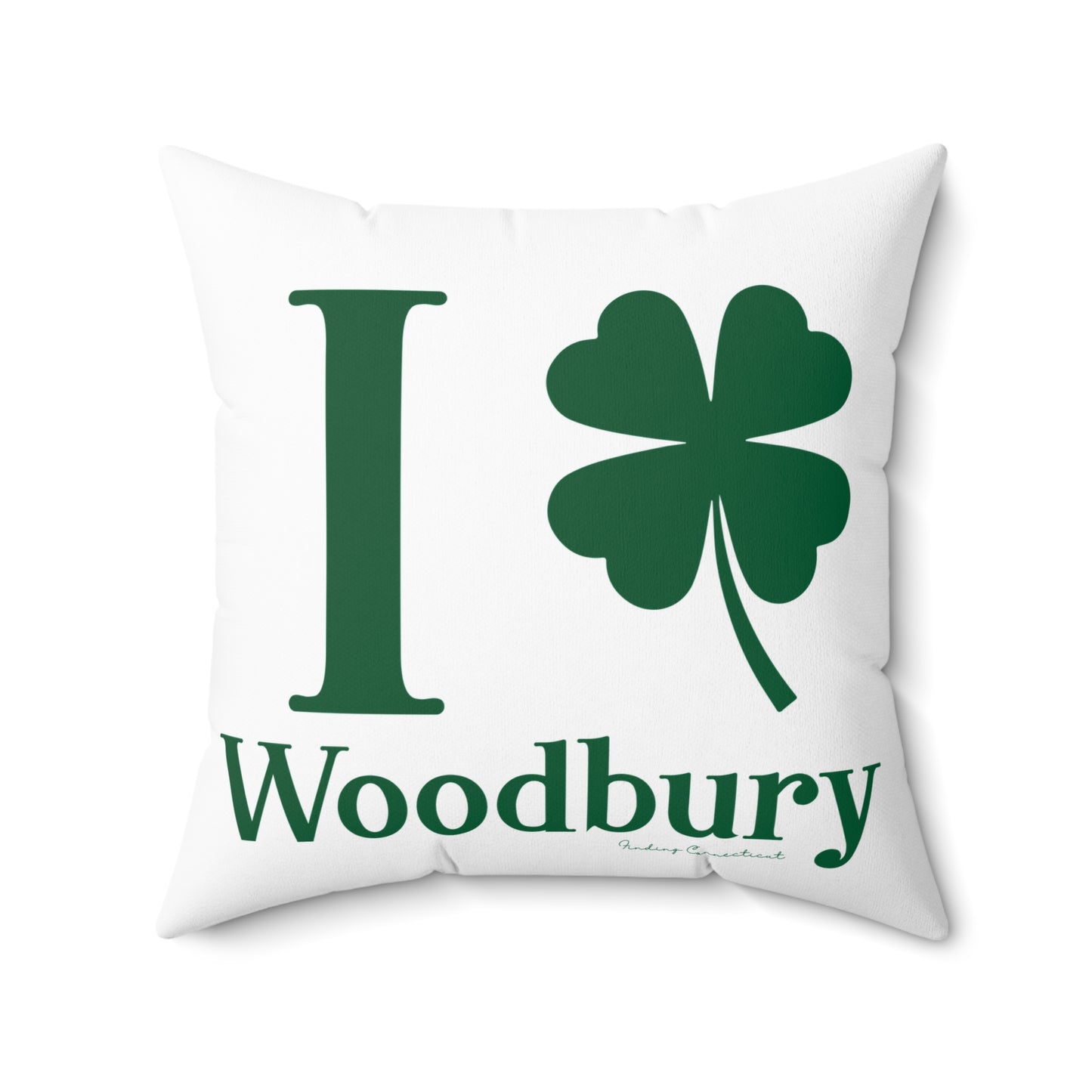 I Clover Woodbury Spun Polyester Square Pillow