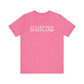 Just a kid from Scotland Unisex Jersey Short Sleeve T-Shirt