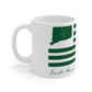 East Hampton Connecticut St. Patrick’s Day Flag Mug 11oz