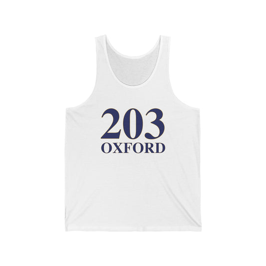 203 Oxford Unisex Jersey Tank Top