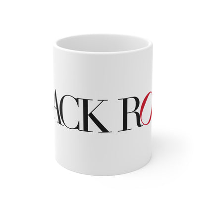 41 Tilt Black Rock Mug 11oz