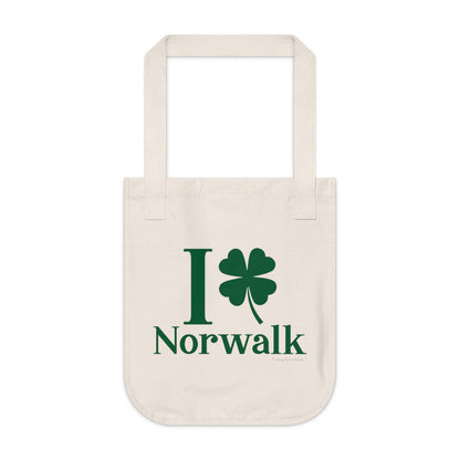 I Clover Norwalk Organic Canvas Tote Bag
