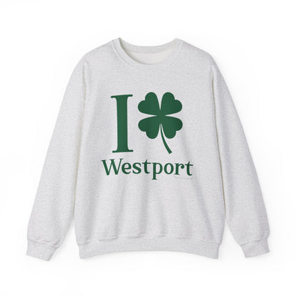 I Clover Westport Unisex Heavy Blend™ Crewneck Sweatshirt