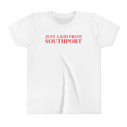 Just a kid from Southport Youth Short Sleeve T-Shirt