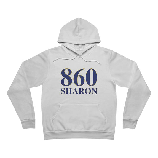 860 Sharon Unisex Sponge Fleece Pullover Hoodie