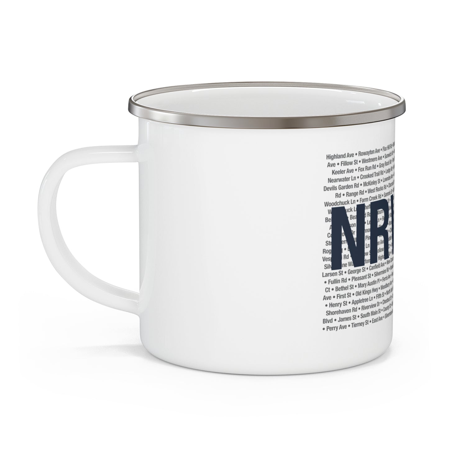 Norwalk Love Enamel Camping Mug