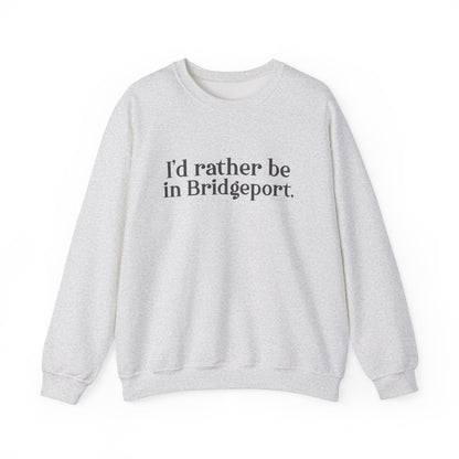 I’d rather be in Bridgeport Unisex Heavy Blend™ Crewneck Sweatshirt