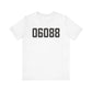 06088 East Windsor Connecticut Zip Code Unisex Jersey Short Sleeve T-Shirt