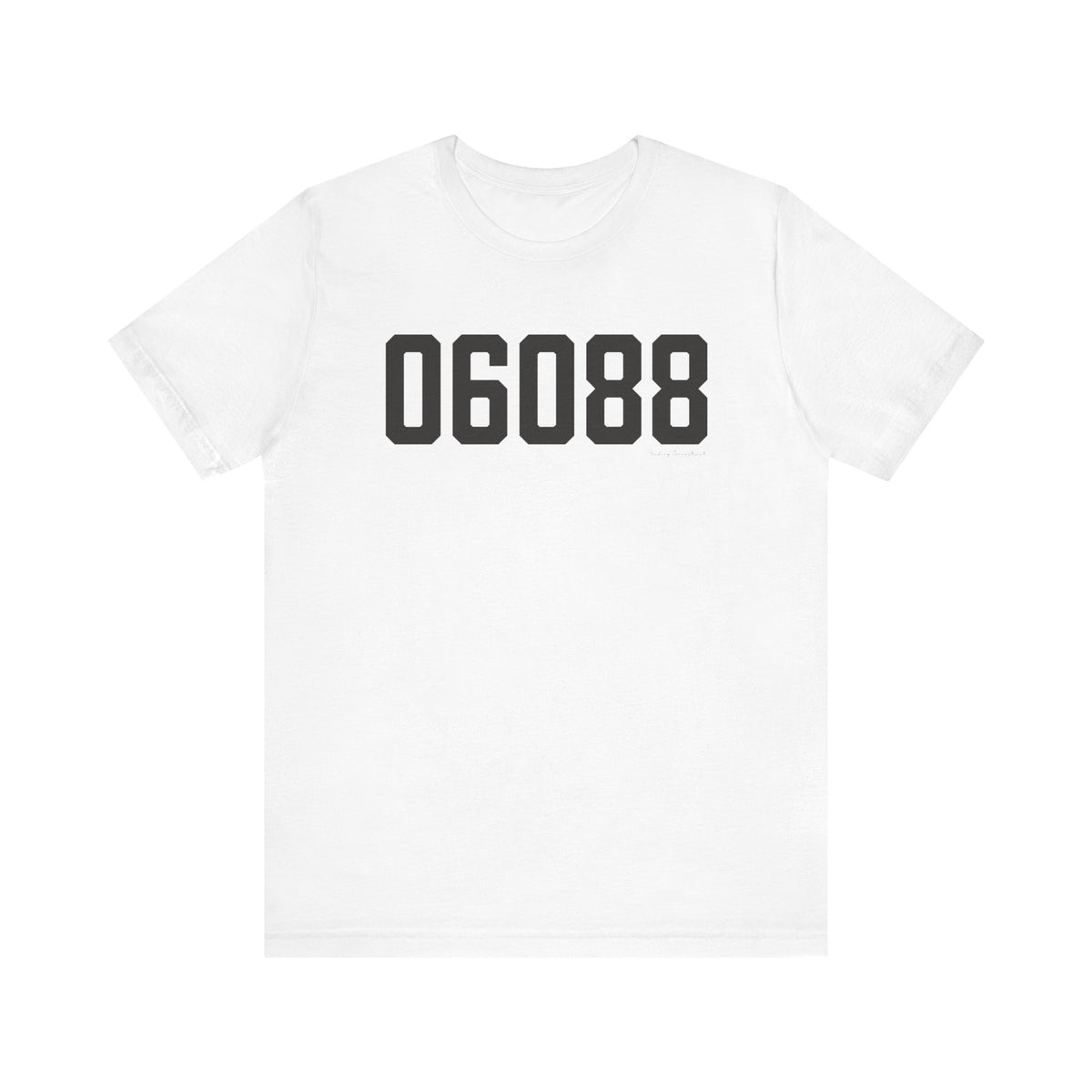 06088 East Windsor Connecticut Zip Code Unisex Jersey Short Sleeve T-Shirt