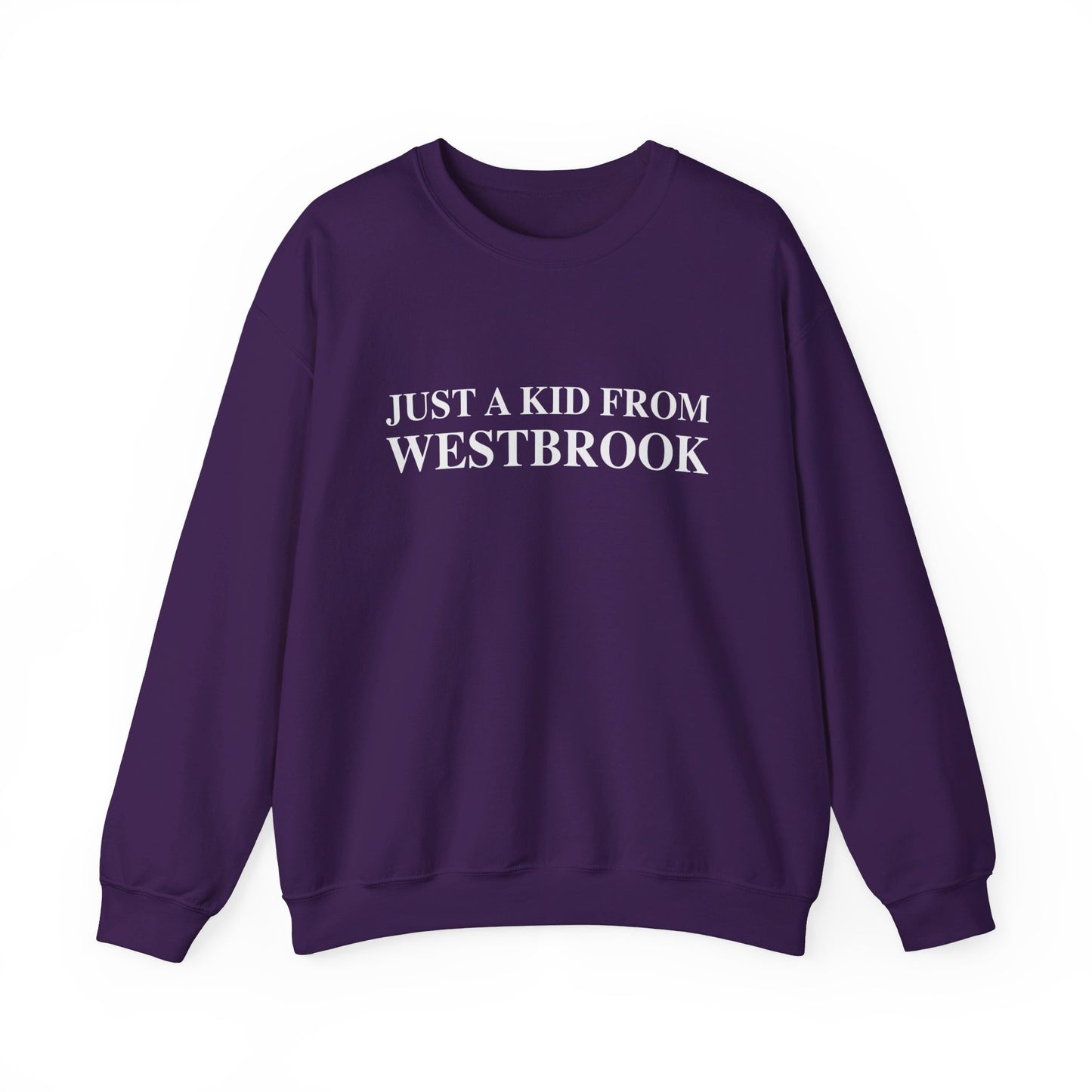 Just a kid from Westbrook Unisex Heavy Blend™ Crewneck Sweatshirt