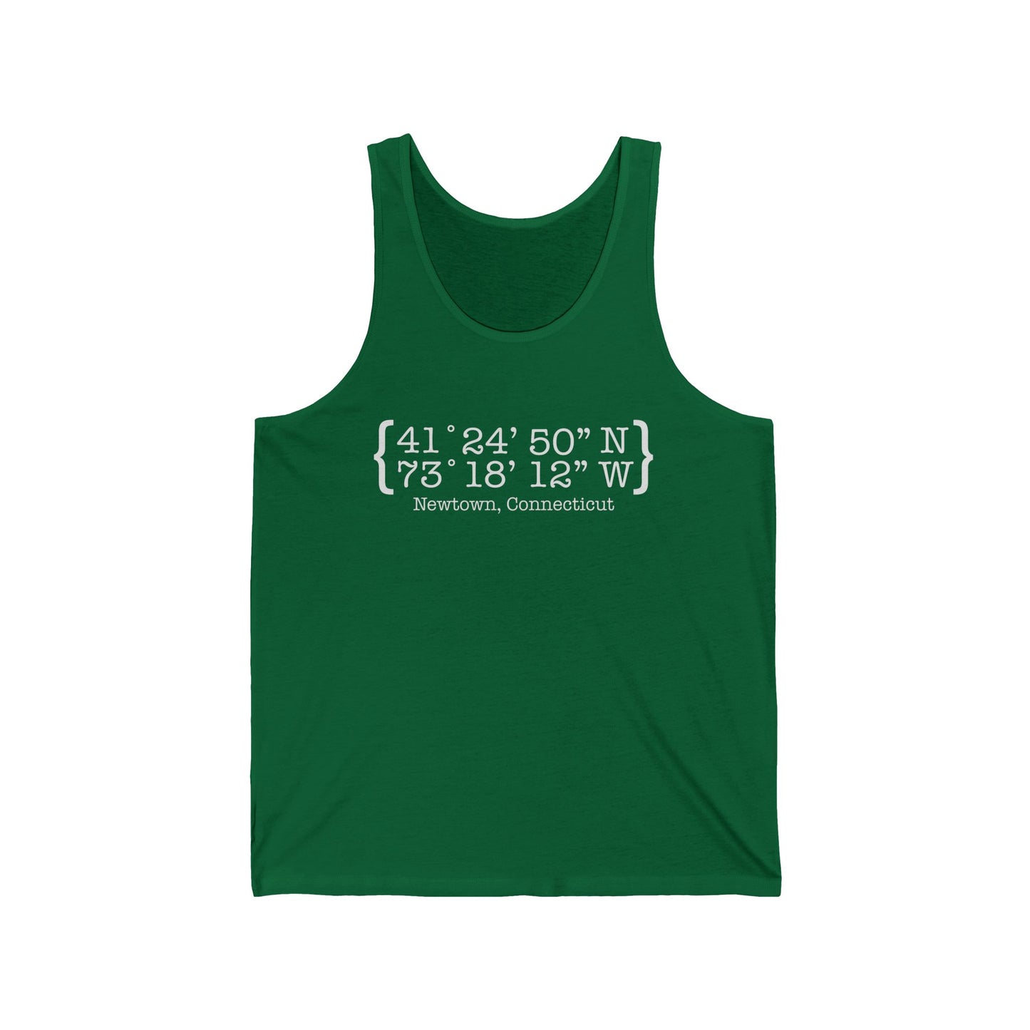 Newtown Coordinates Unisex Jersey Tank Top