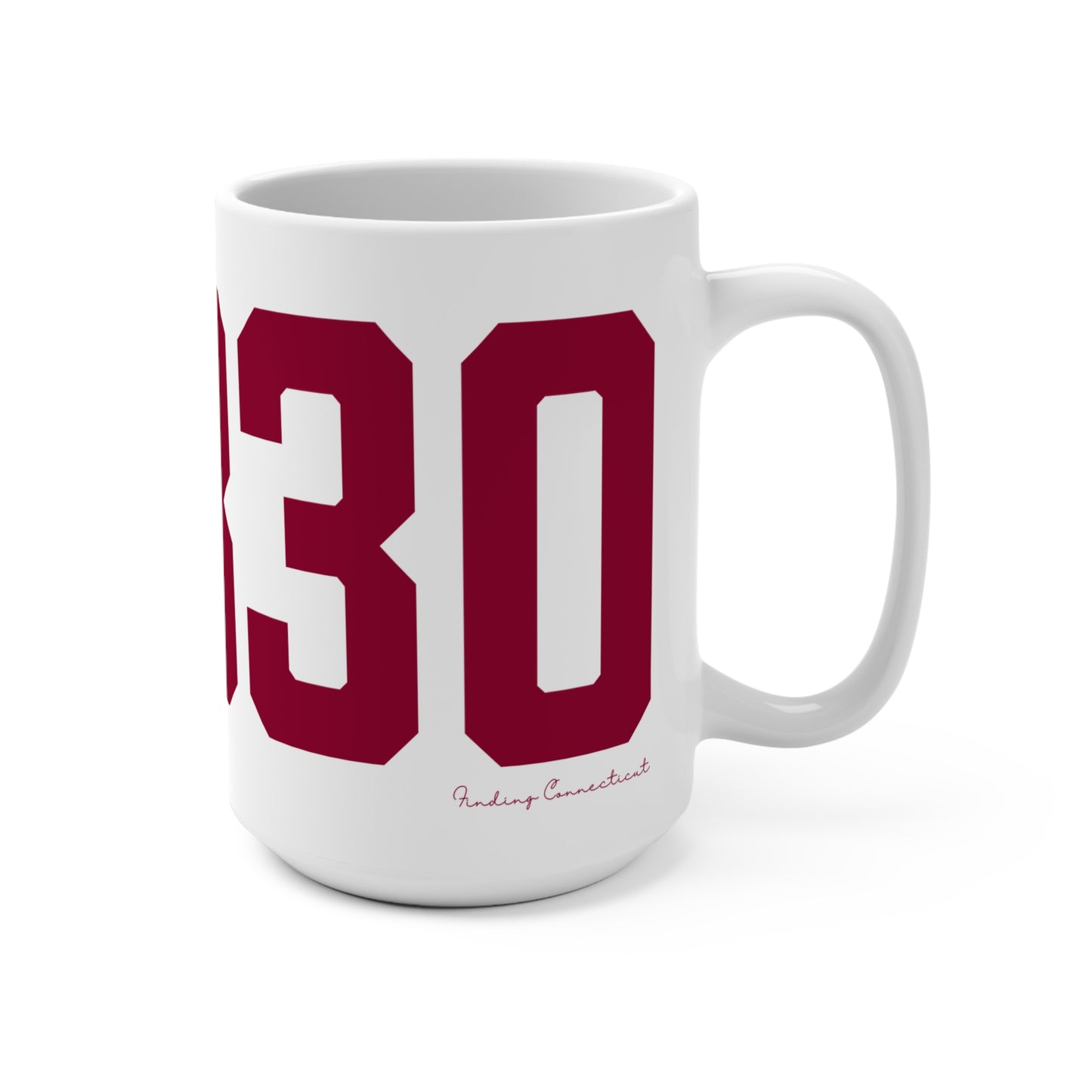 06830 - Greenwich Connecticut Zip Code Mug 15oz