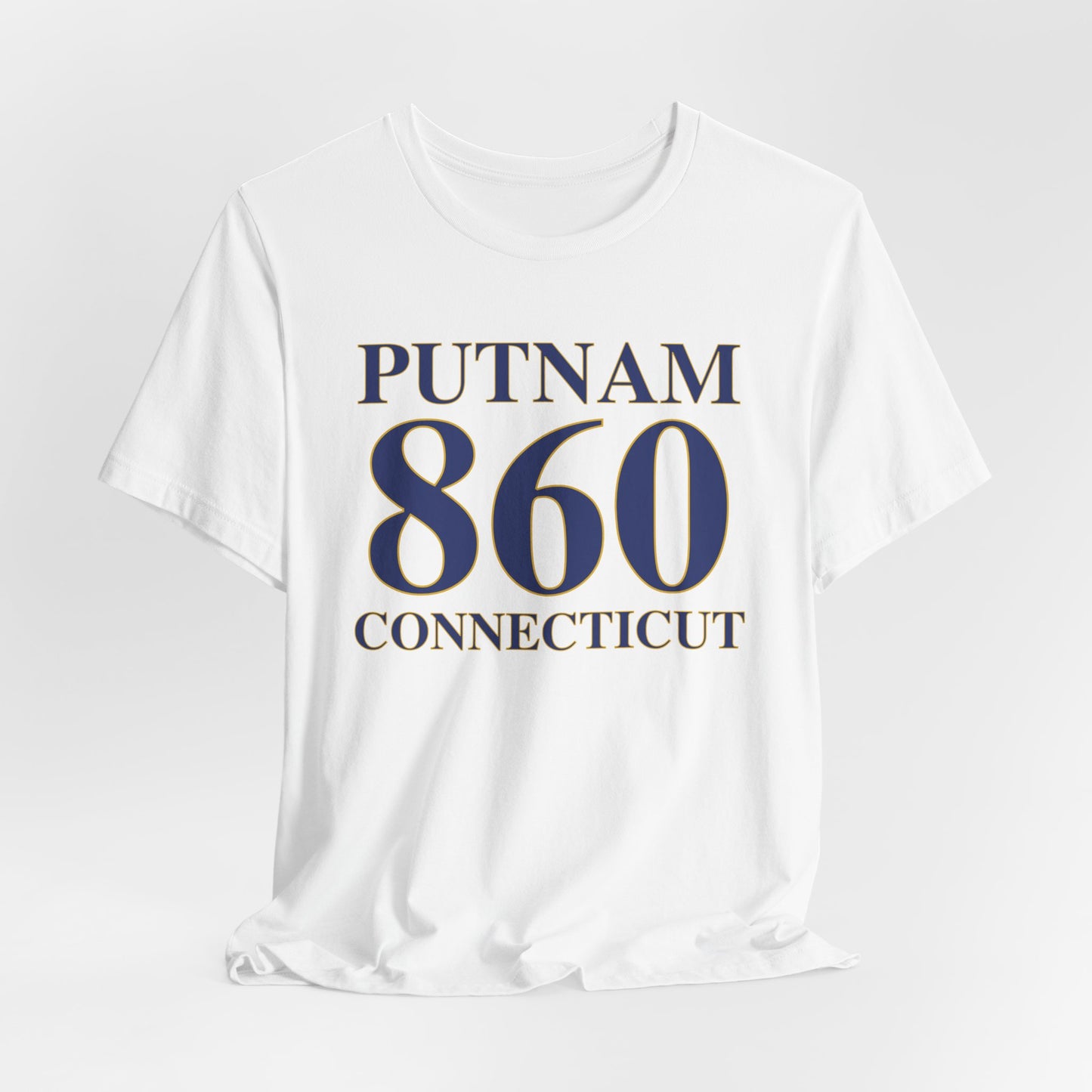 Putnam 860 Connecticut Unisex Jersey Short Sleeve T-Shirt