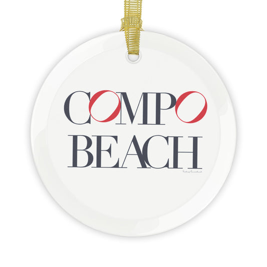 41 Tilt Compo Beach Glass Ornaments