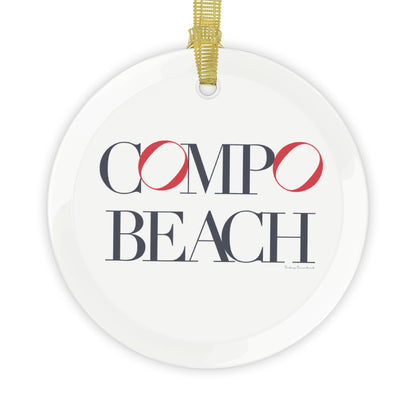 41 Tilt Compo Beach Glass Ornaments