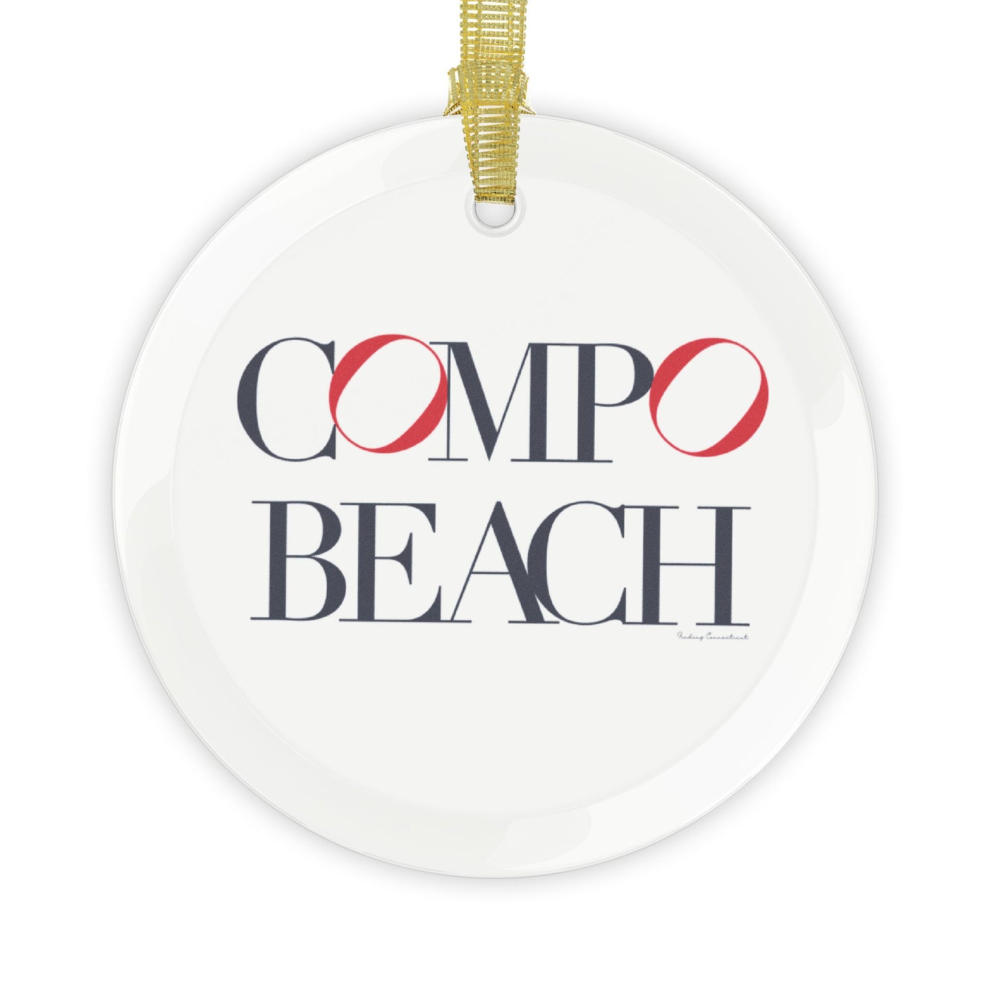 41 Tilt Compo Beach Glass Ornaments