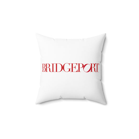 41 Tilt Bridgeport Spun Polyester Square Pillow