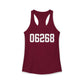 06268 Storrs CT Zip Code Women's Ideal Racerback Tank