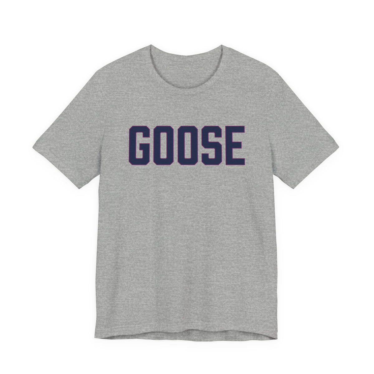 Goose Zip Code Blue & Purple Unisex Jersey Short Sleeve T-Shirt