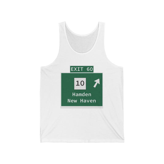 Vintage WCP Exit 60 Sign Unisex Jersey Tank Top