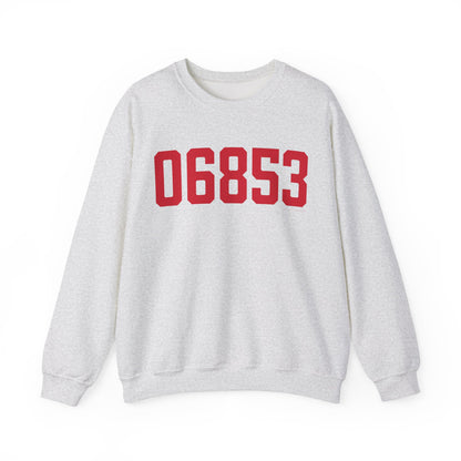 06853 Norwalk Connecticut Zip Code Unisex Heavy Blend™ Crewneck Sweatshirt
