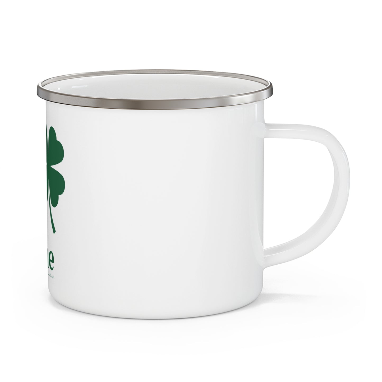 I Clover Lyme Enamel Camping Mug