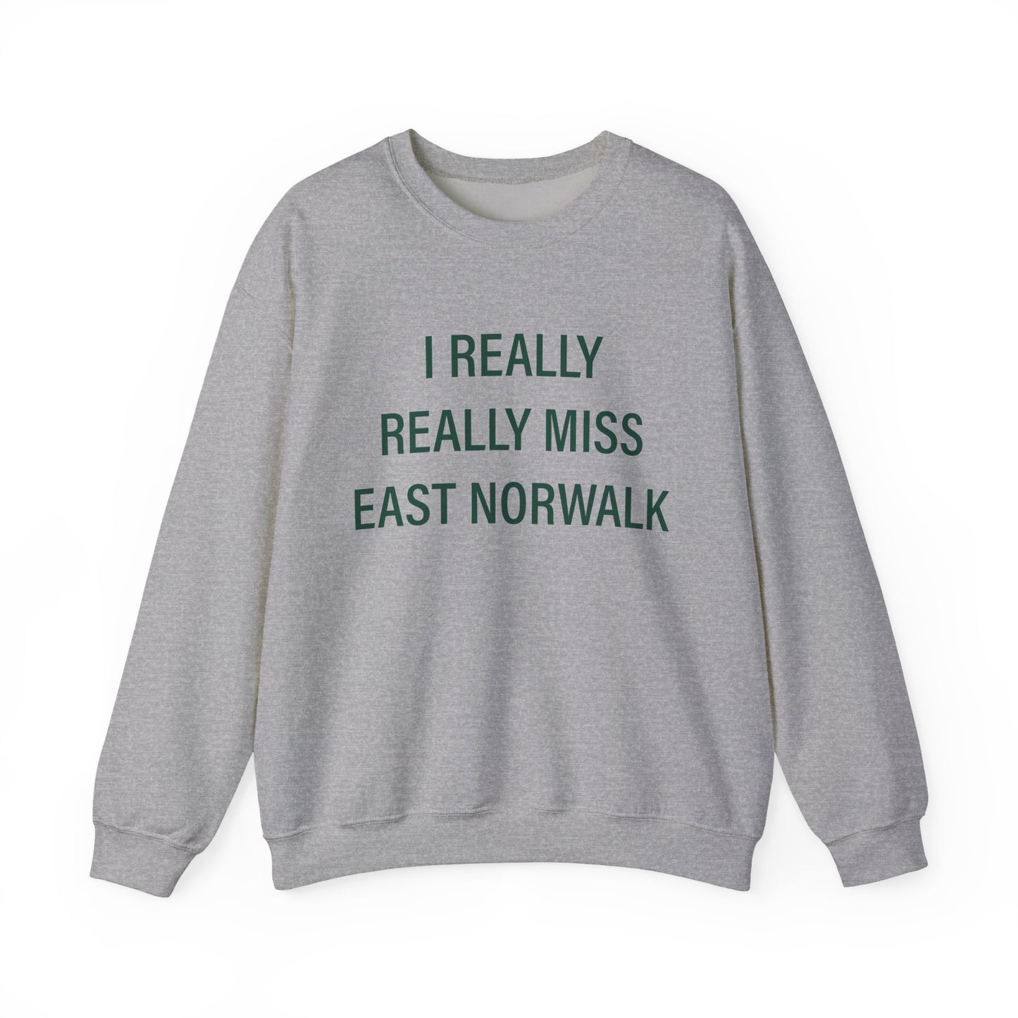 I Really Really Miss East Norwalk Unisex Heavy Blend™ Crewneck Sweatshirt