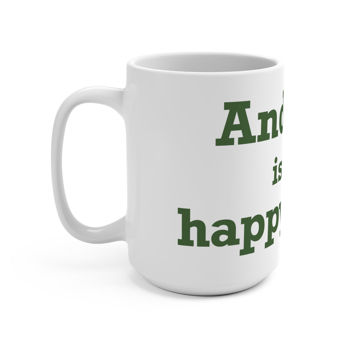 Andover is My Happy Place Mug 15oz