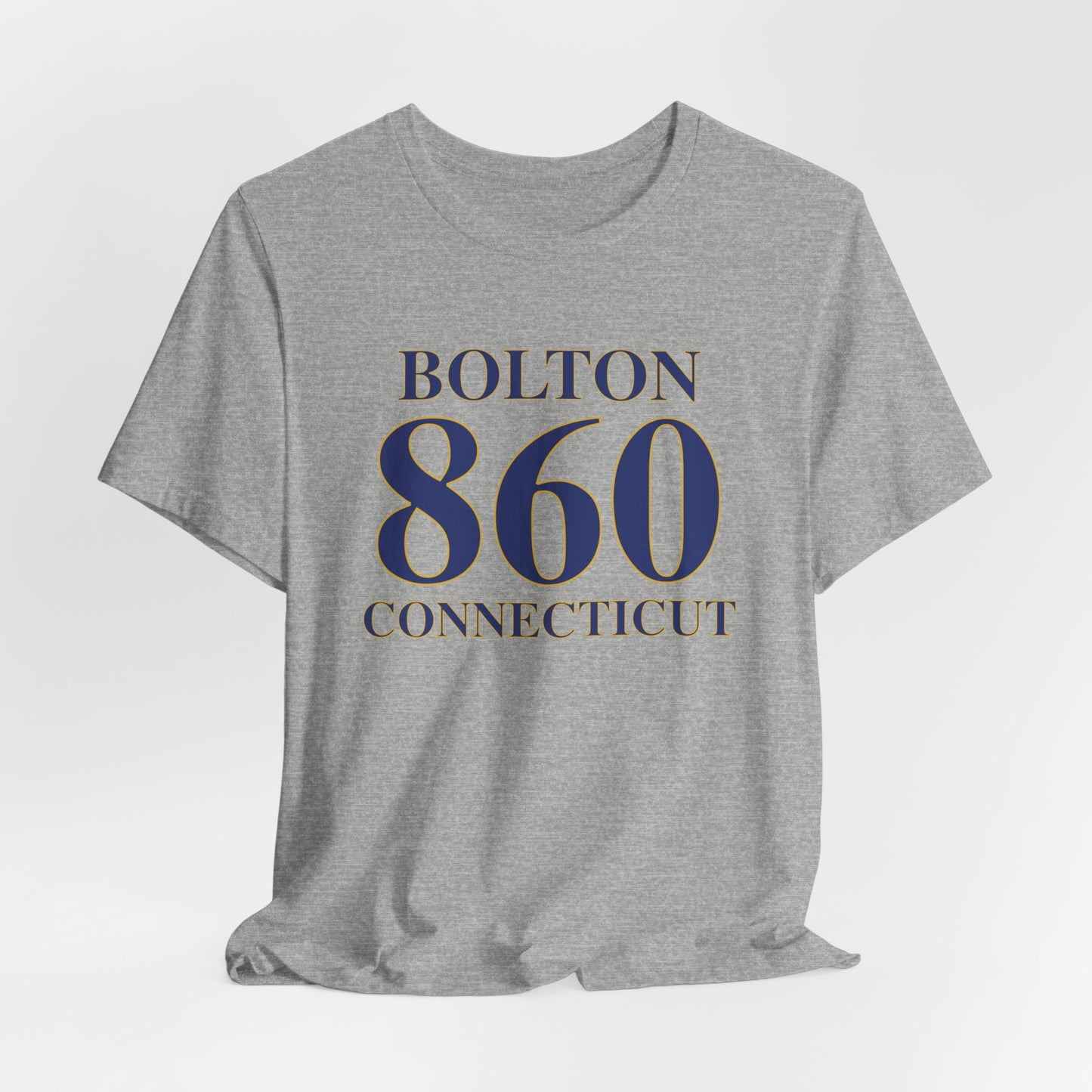 Bolton 860 Connecticut Unisex Jersey Short Sleeve T-Shirt