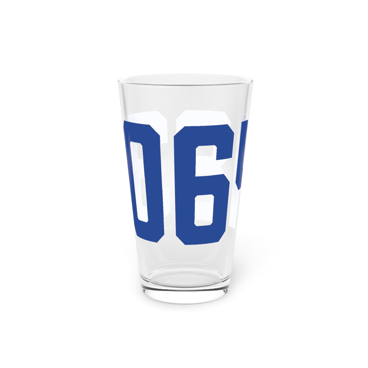 06483 Seymour Connecticut Zip Code Pint Glass, 16oz