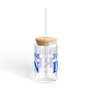 Just a kid from Darien Sipper Glass, 16oz