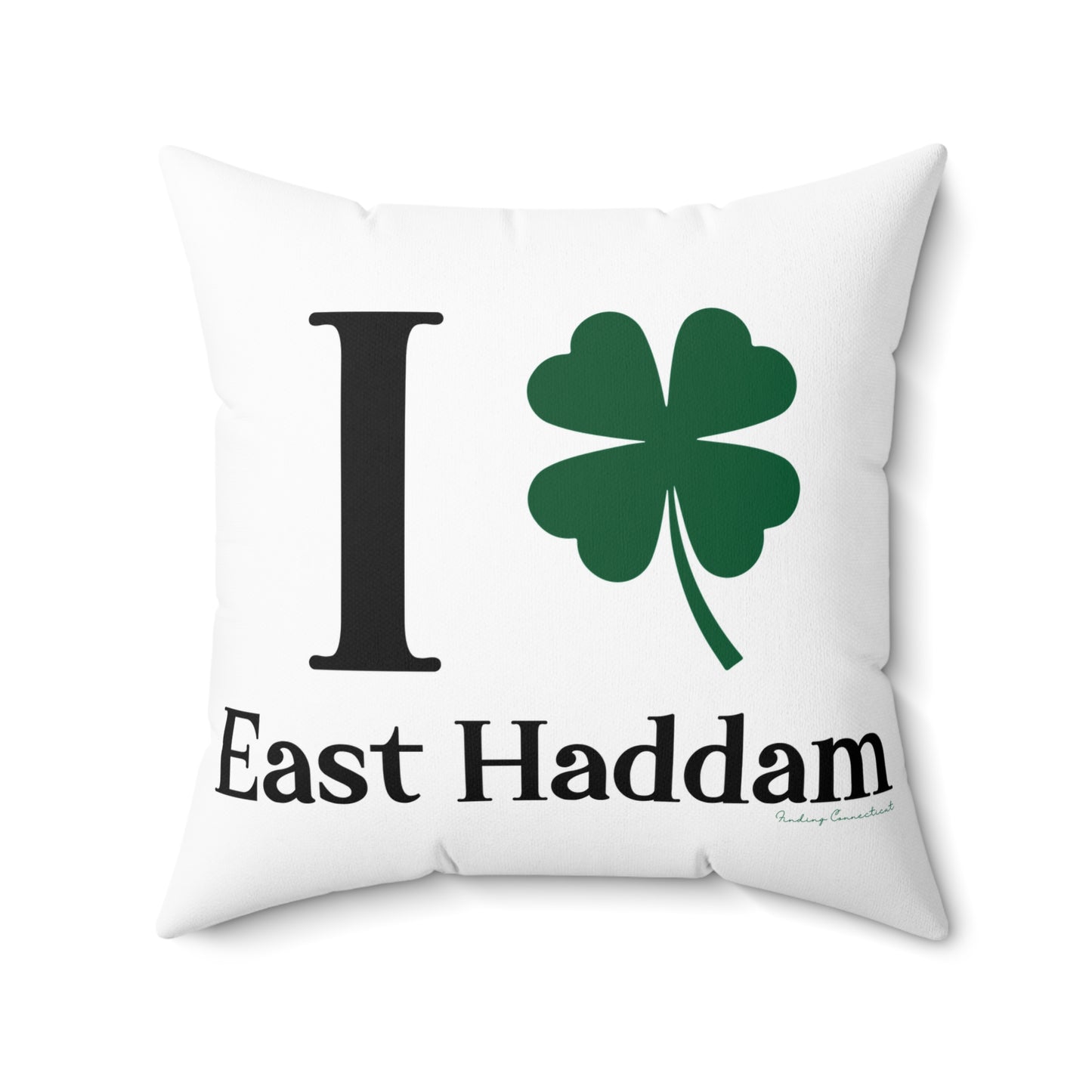 I Clover East Haddam Spun Polyester Square Pillow