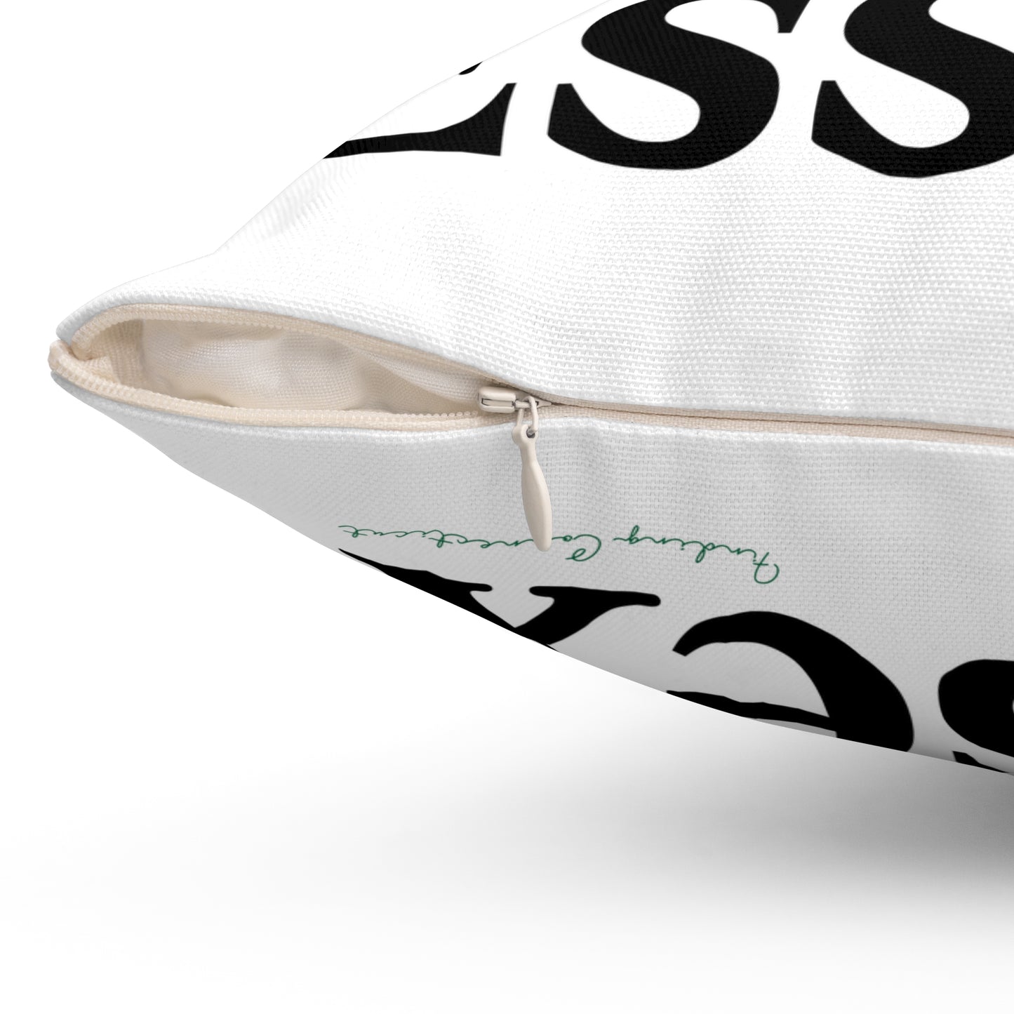 I Clover Essex Spun Polyester Square Pillow
