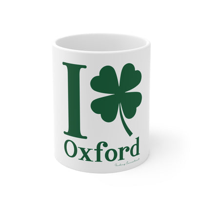 I Clover Oxford Mug 11oz