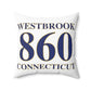 Westbrook 860 Connecticut Spun Polyester Square Pillow